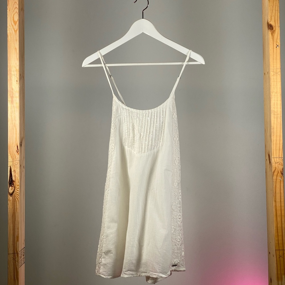 White Hollister Co. mini dress